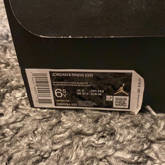 Jordan 6 rings (GS) - Picture 2 of 7